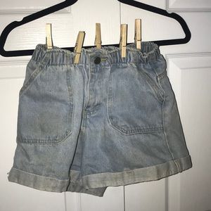 shorts with elastic waist